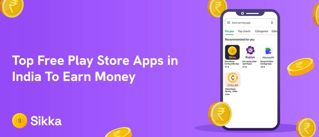 Top Free Play Store Apps in India To Earn Money