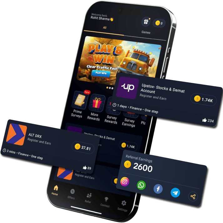 Features of Online Money Earning App Features of Online Money Earning App
